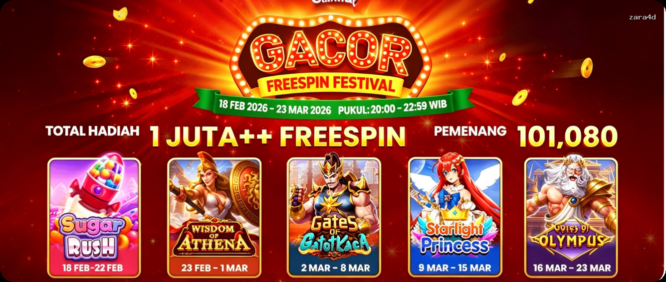 Login zara4d Sekarang Bonus Melimpah